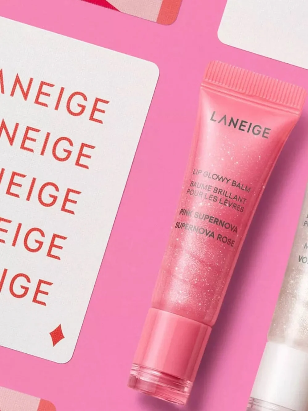 NEW LANEIGE Lip Glowy Lightweight Hydration Balm with Shea Butter